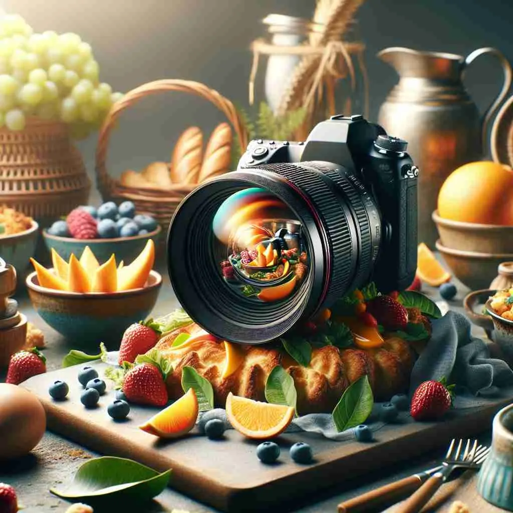 Guia Prático de Fotografia de Alimentos para Redes Sociais