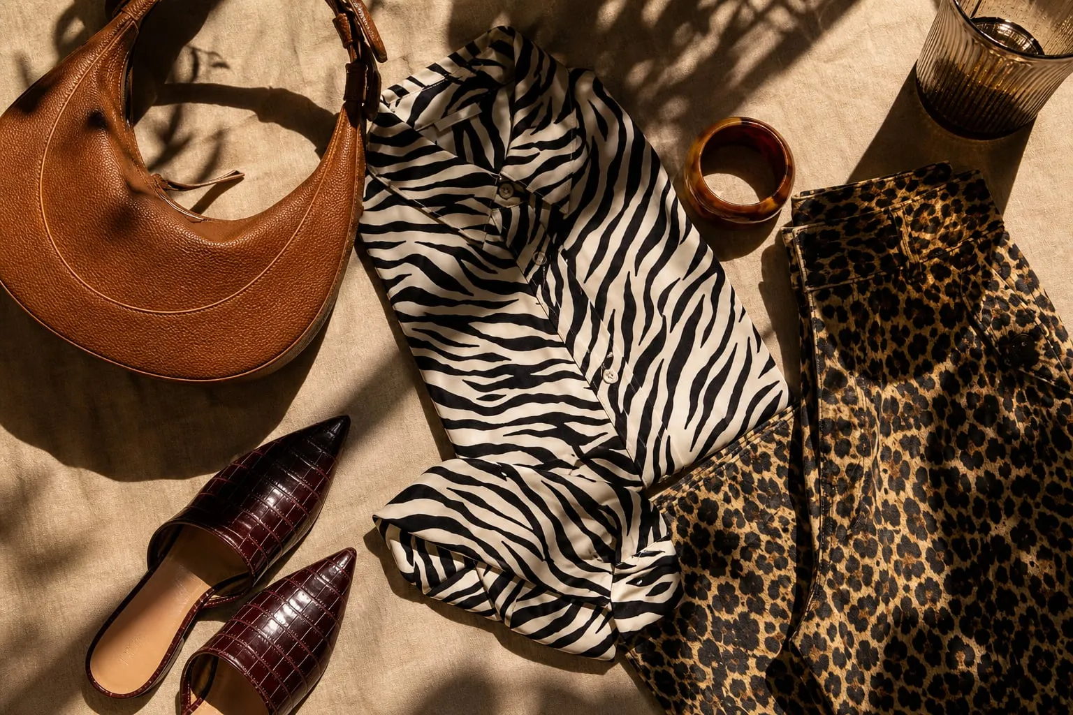 Como combinar estampas no look com a fórmula 1-1-1