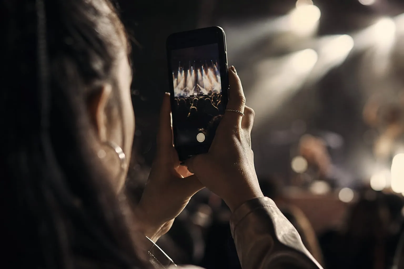 Como fotografar show com celular sem perder o movimento