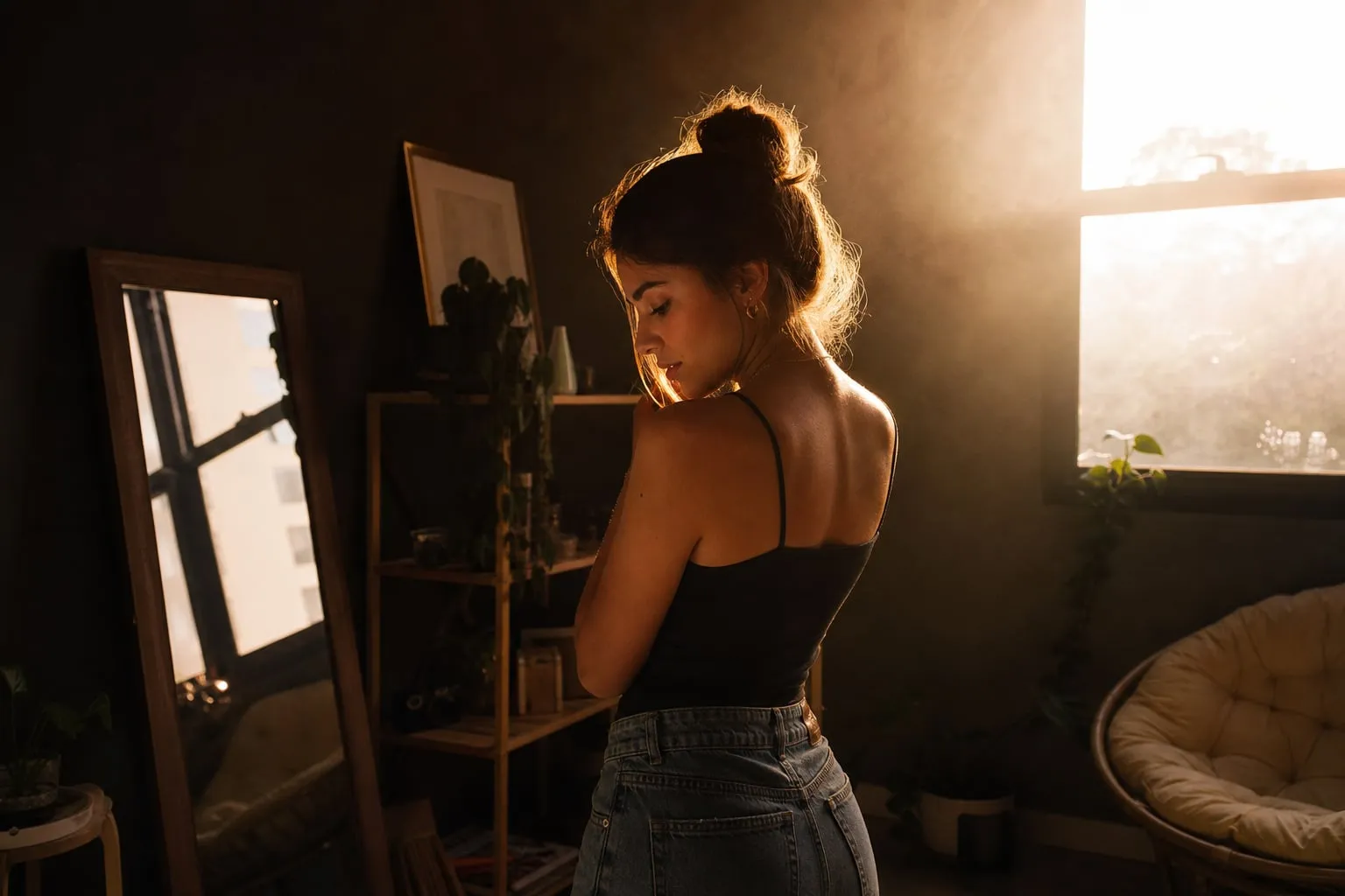 Como tirar fotos sozinha em casa sem parecer posada